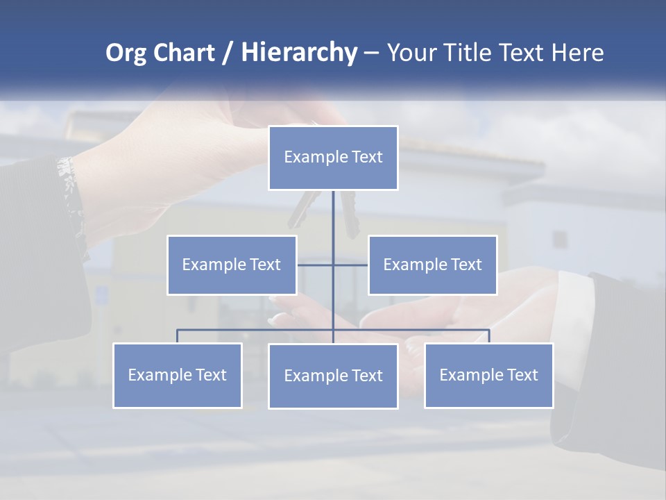 Design Downtown Skyscraper PowerPoint Template