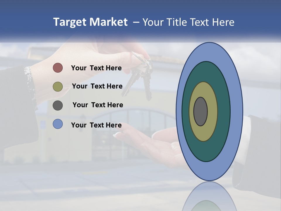 Design Downtown Skyscraper PowerPoint Template