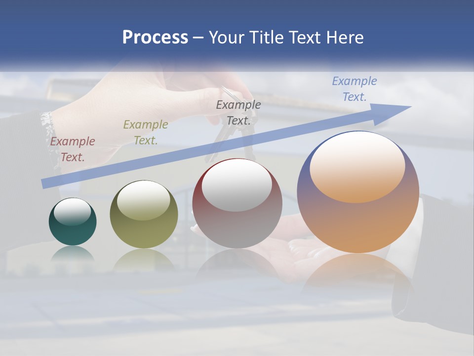 Design Downtown Skyscraper PowerPoint Template