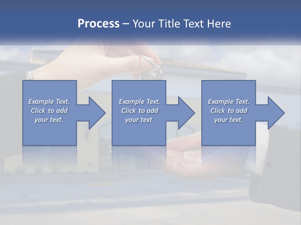 Design Downtown Skyscraper PowerPoint Template