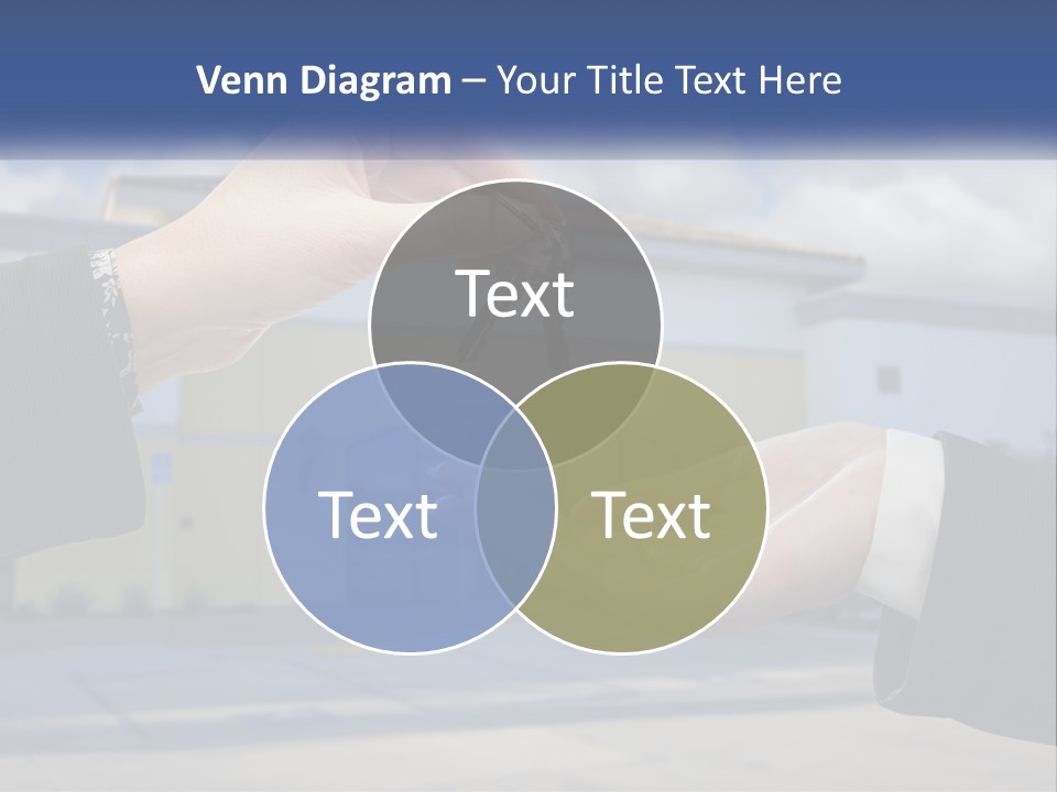 Design Downtown Skyscraper PowerPoint Template