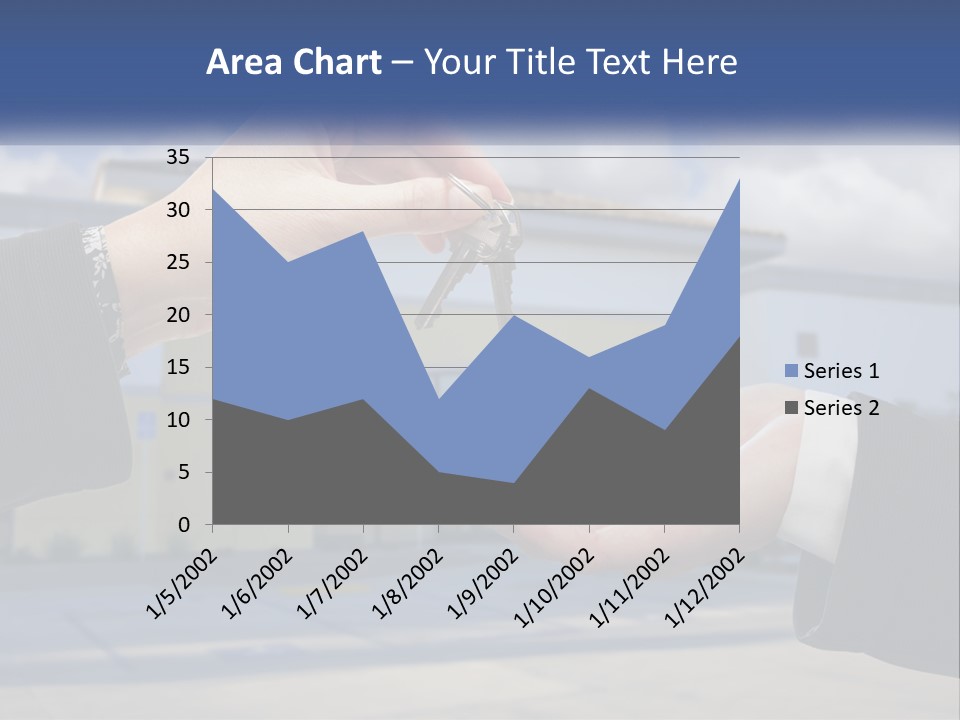 Design Downtown Skyscraper PowerPoint Template