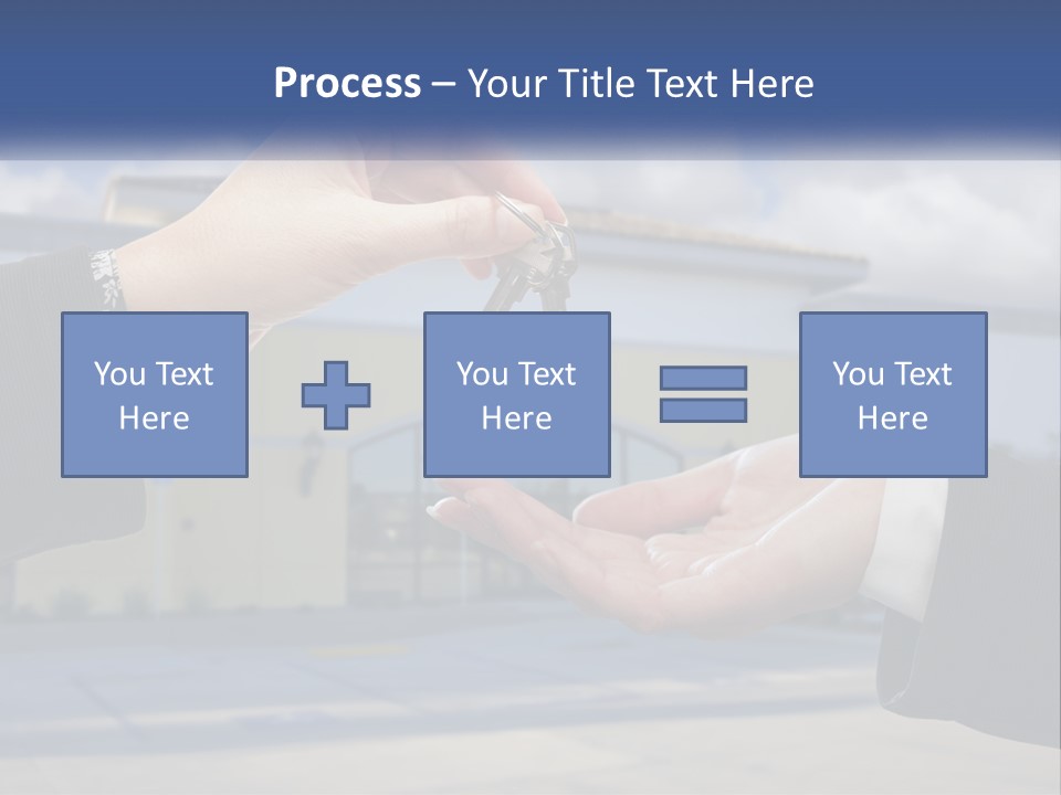 Design Downtown Skyscraper PowerPoint Template