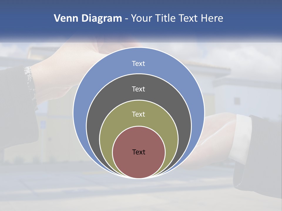 Design Downtown Skyscraper PowerPoint Template