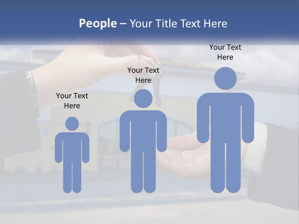 Design Downtown Skyscraper PowerPoint Template