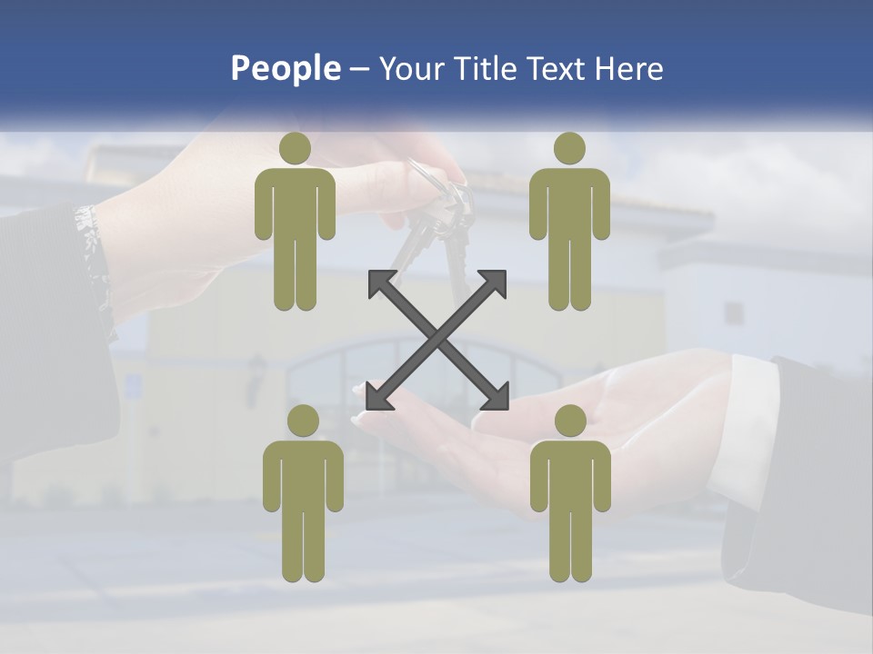 Design Downtown Skyscraper PowerPoint Template