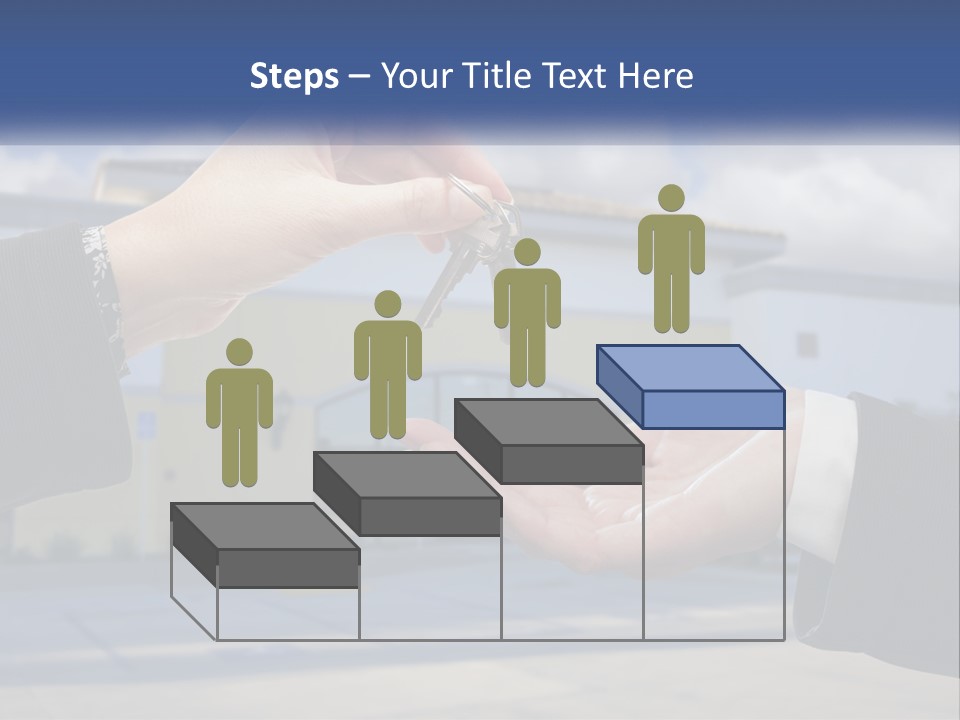 Design Downtown Skyscraper PowerPoint Template