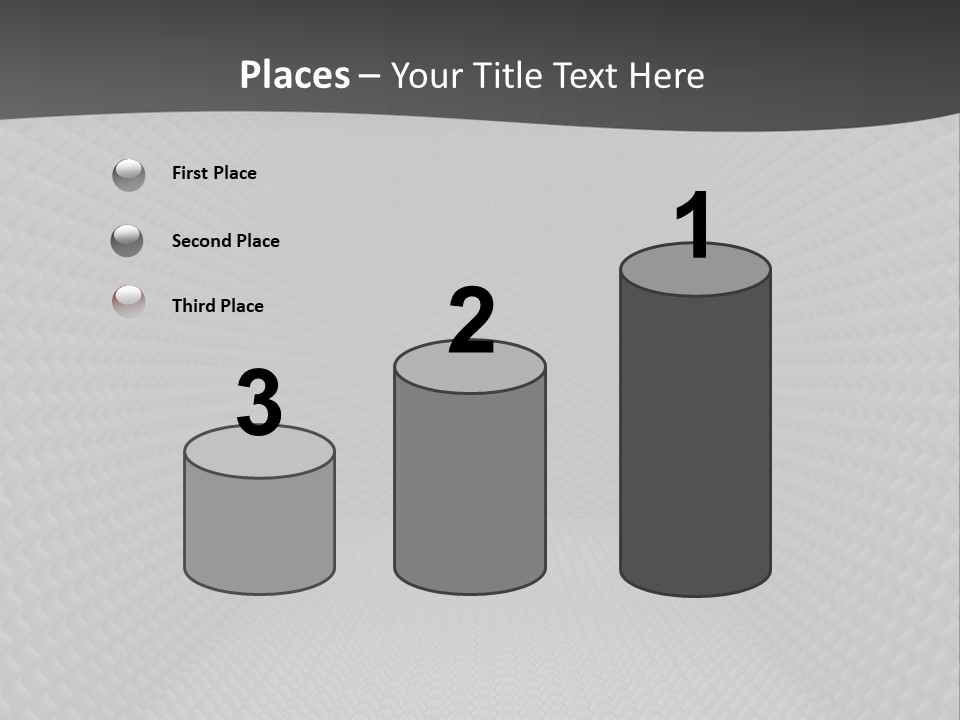 High Abstract Town PowerPoint Template