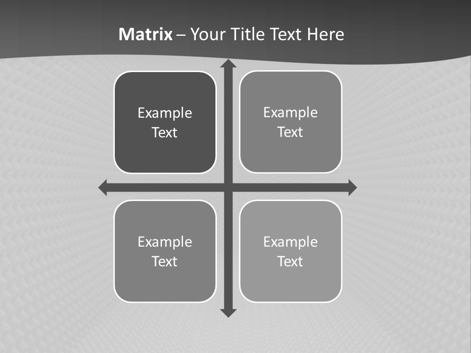 High Abstract Town PowerPoint Template