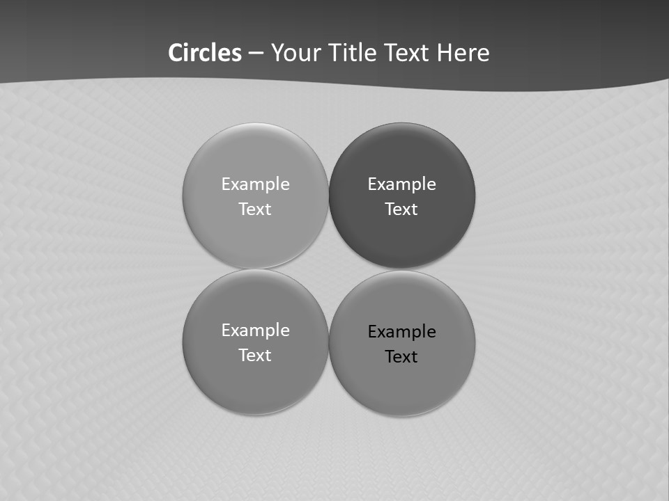 High Abstract Town PowerPoint Template