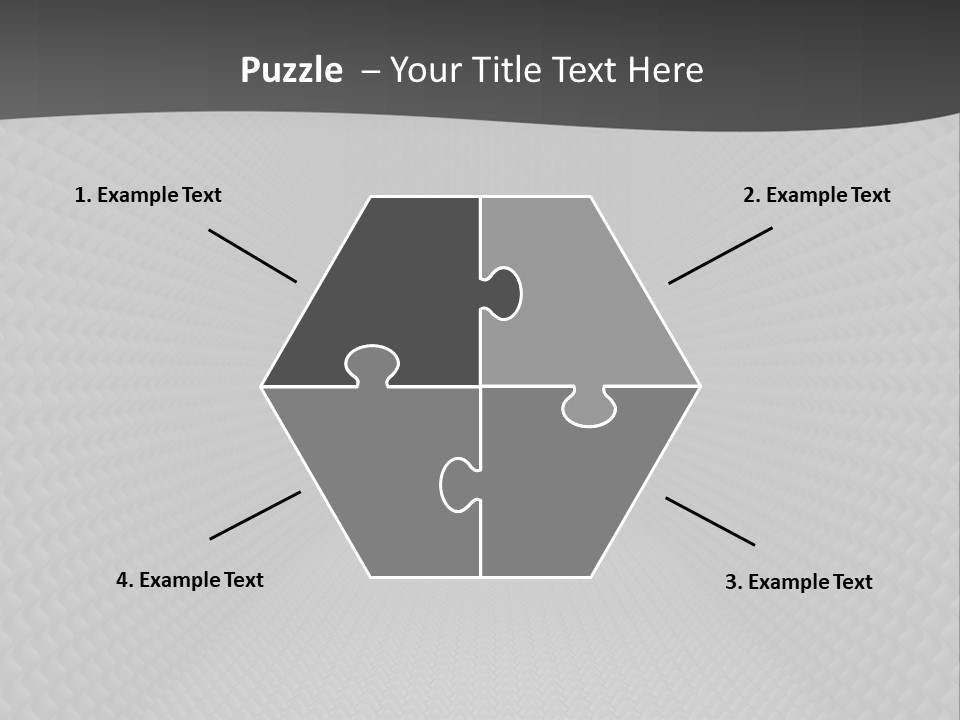 High Abstract Town PowerPoint Template