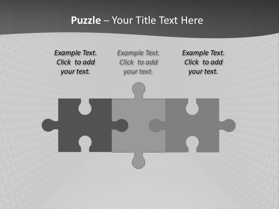 High Abstract Town PowerPoint Template