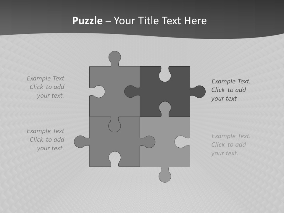 High Abstract Town PowerPoint Template