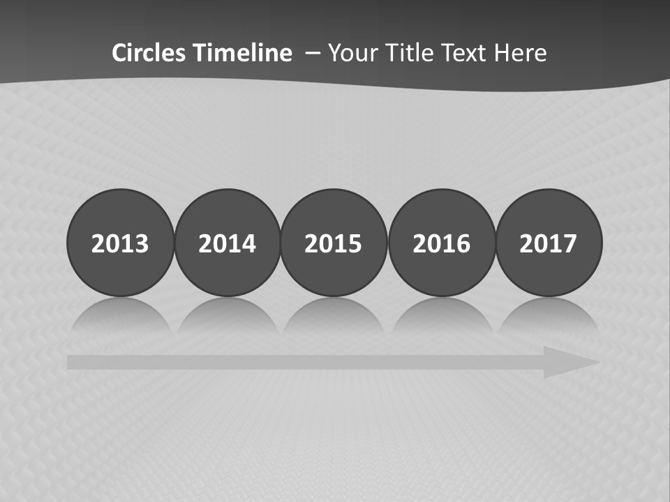 High Abstract Town PowerPoint Template