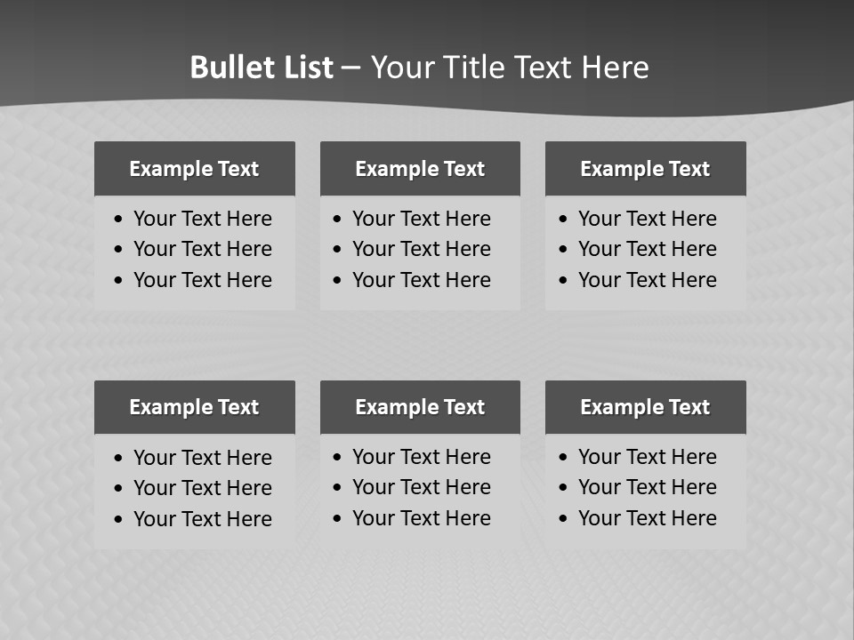High Abstract Town PowerPoint Template