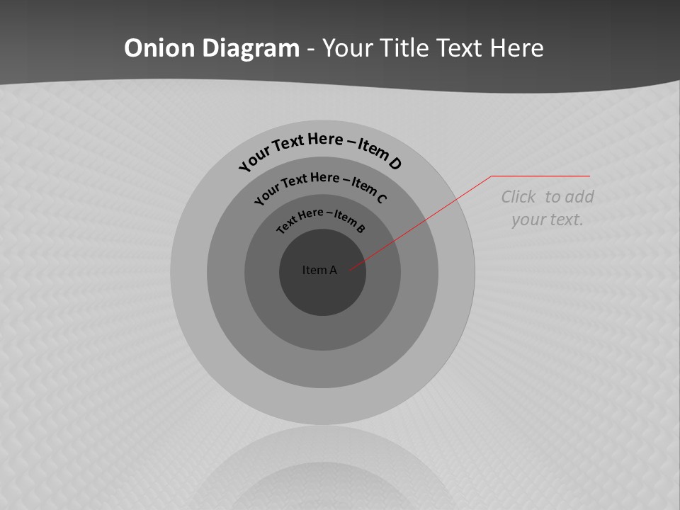 High Abstract Town PowerPoint Template