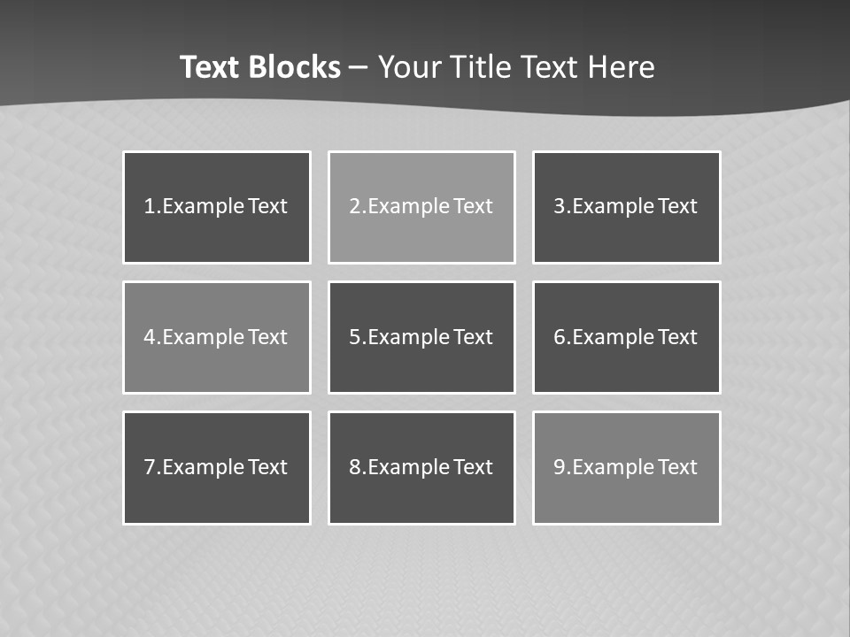 High Abstract Town PowerPoint Template