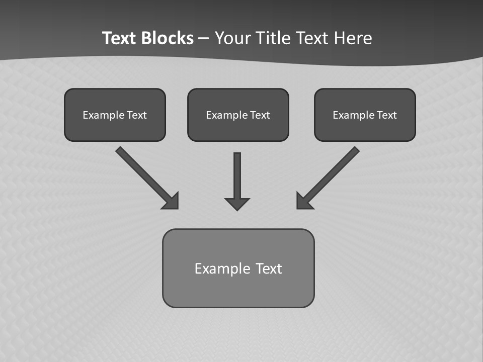 High Abstract Town PowerPoint Template
