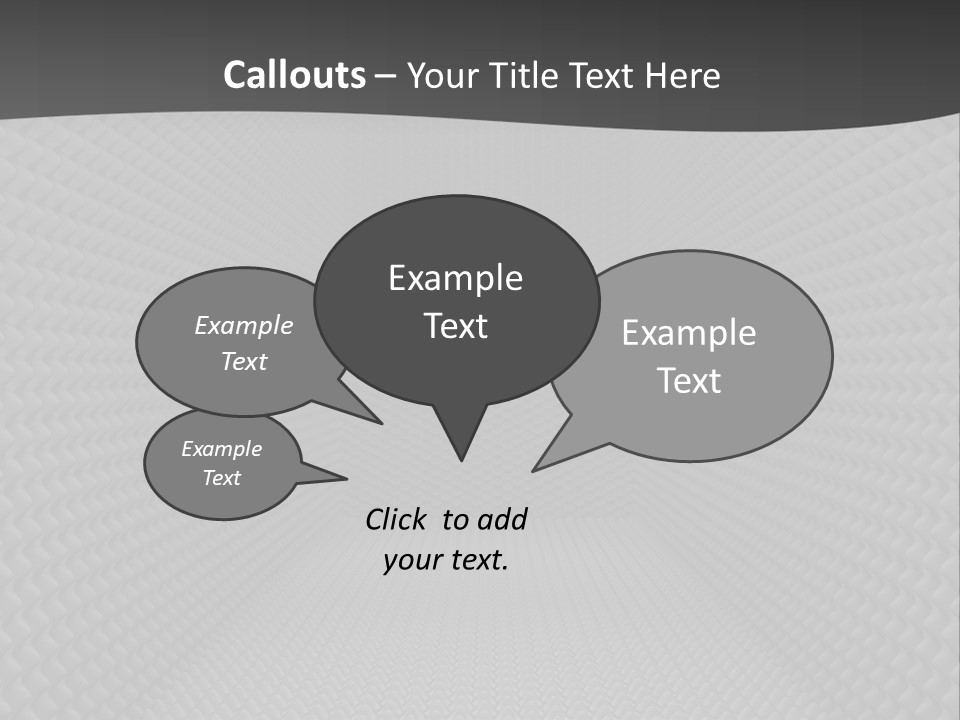 High Abstract Town PowerPoint Template