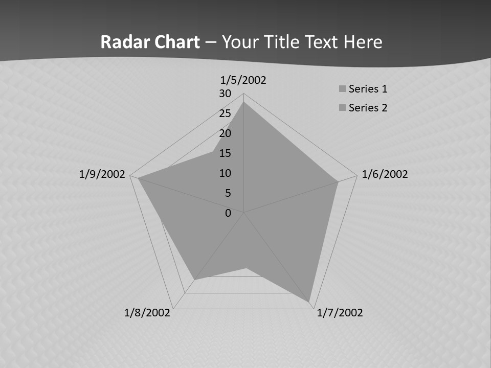 High Abstract Town PowerPoint Template