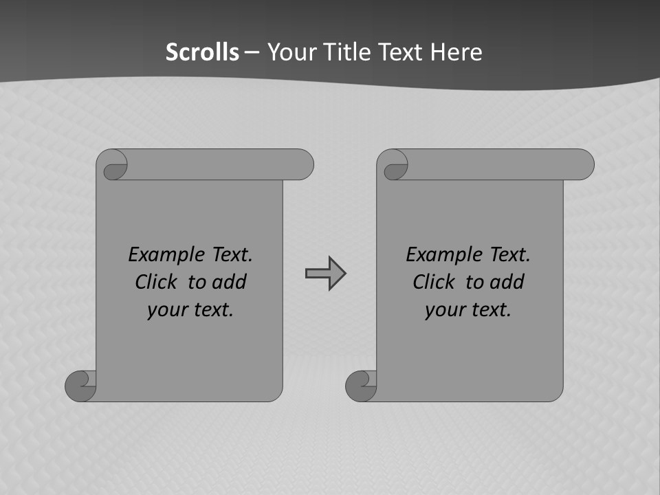 High Abstract Town PowerPoint Template