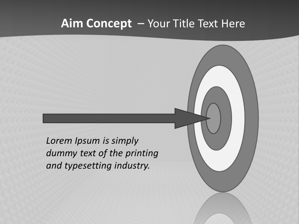 High Abstract Town PowerPoint Template