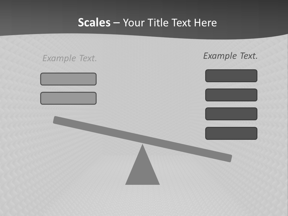 High Abstract Town PowerPoint Template