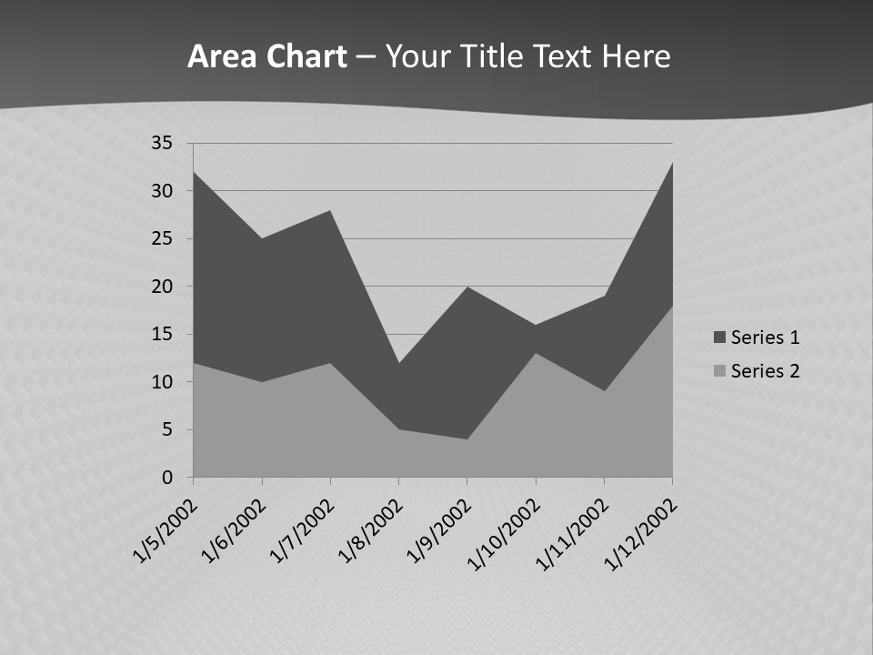 High Abstract Town PowerPoint Template