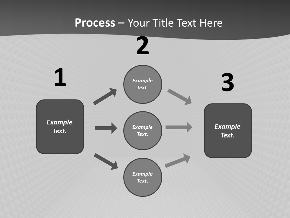 High Abstract Town PowerPoint Template