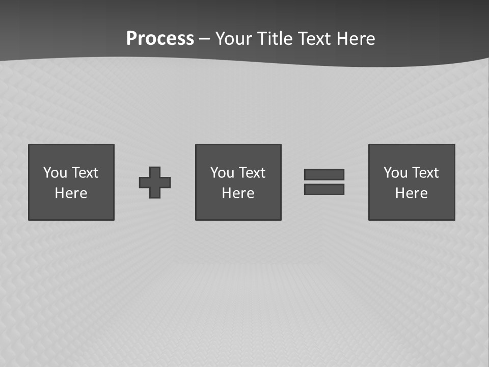 High Abstract Town PowerPoint Template