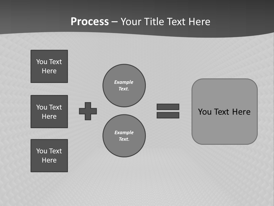 High Abstract Town PowerPoint Template