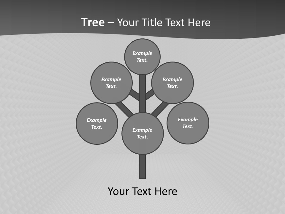 High Abstract Town PowerPoint Template