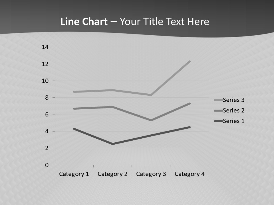 High Abstract Town PowerPoint Template