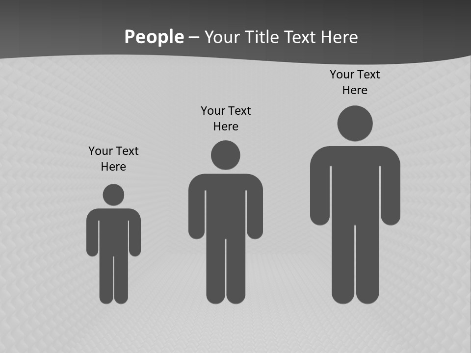 High Abstract Town PowerPoint Template