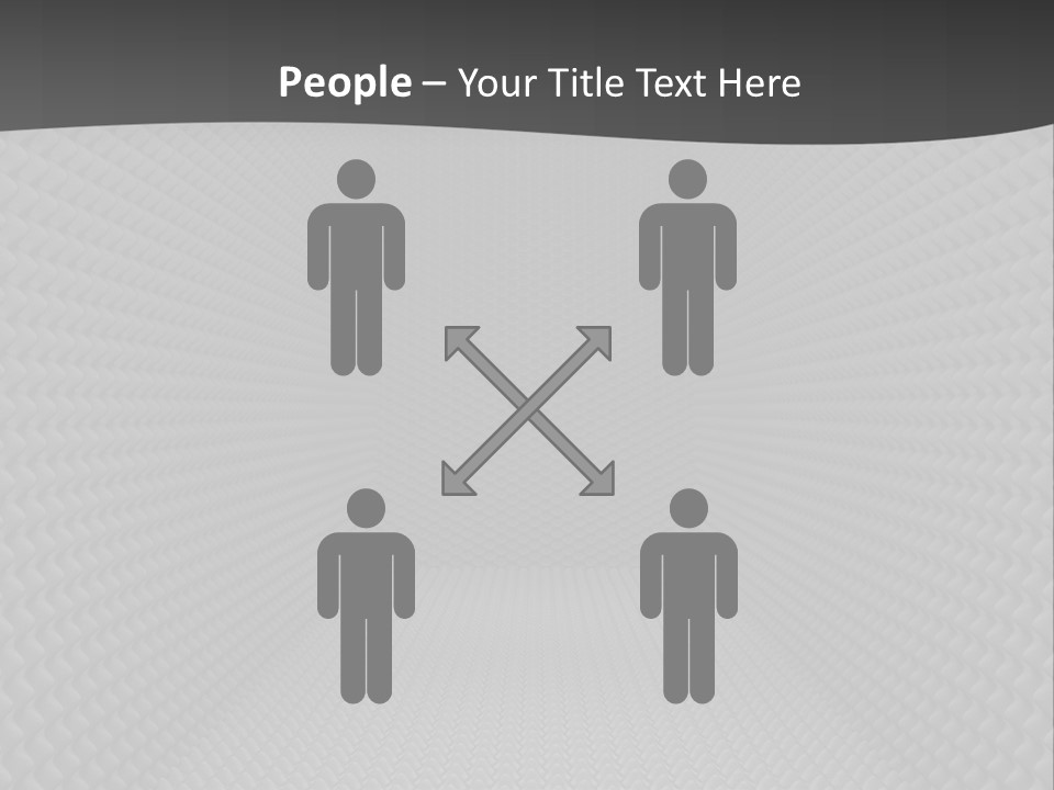 High Abstract Town PowerPoint Template