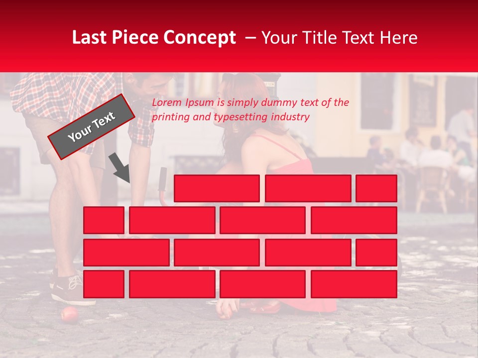 Construction Big Graphic PowerPoint Template