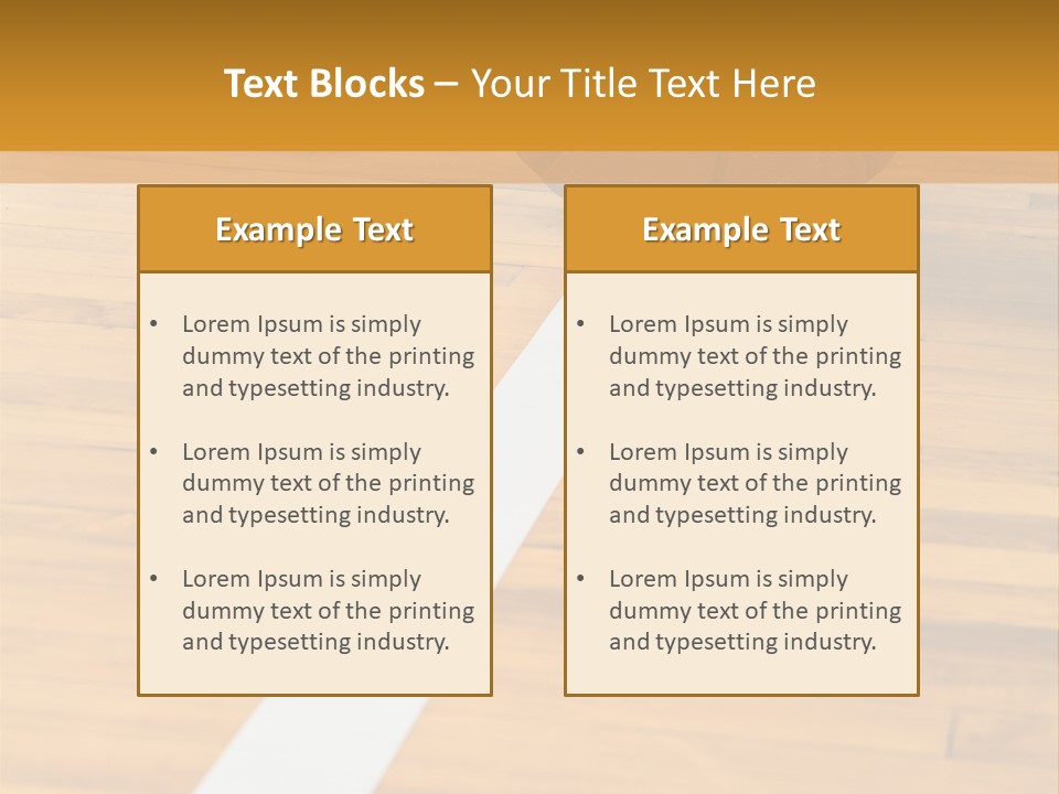 Abstract Planet Town PowerPoint Template