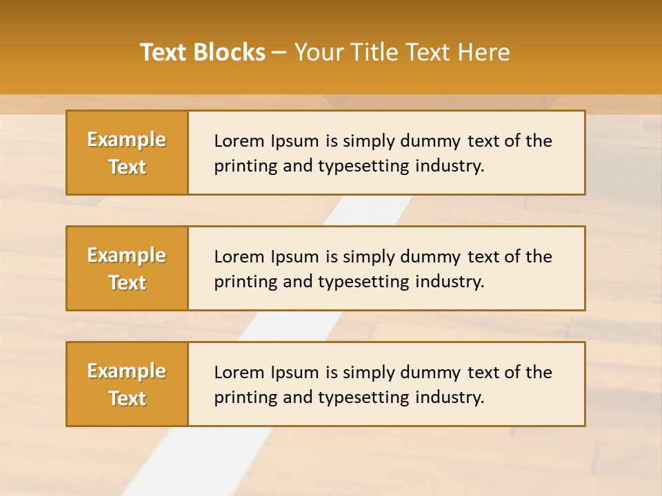 Abstract Planet Town PowerPoint Template