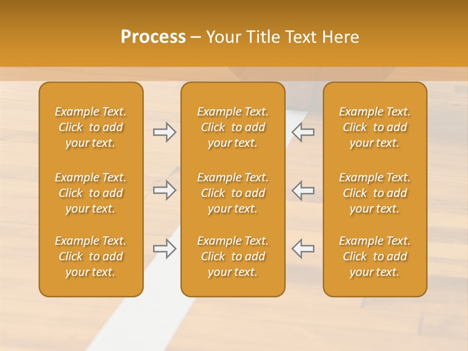 Abstract Planet Town PowerPoint Template
