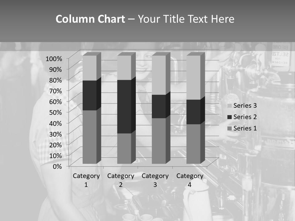Globe Downtown Grey PowerPoint Template