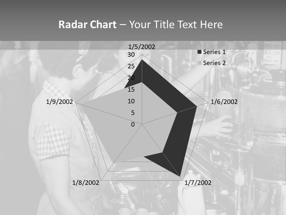 Globe Downtown Grey PowerPoint Template