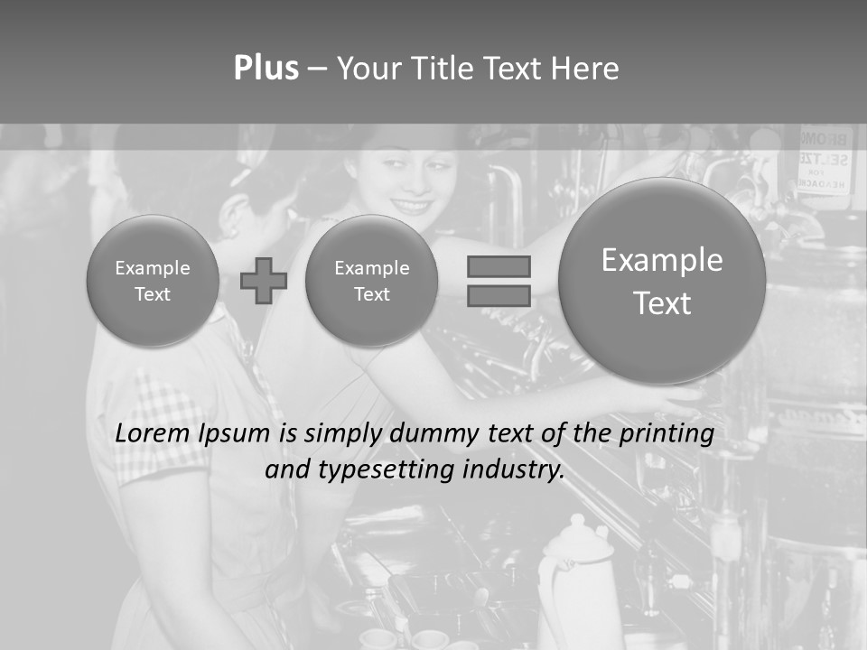 Globe Downtown Grey PowerPoint Template