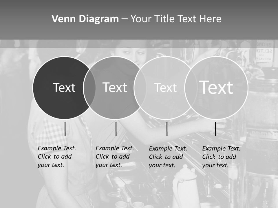 Globe Downtown Grey PowerPoint Template
