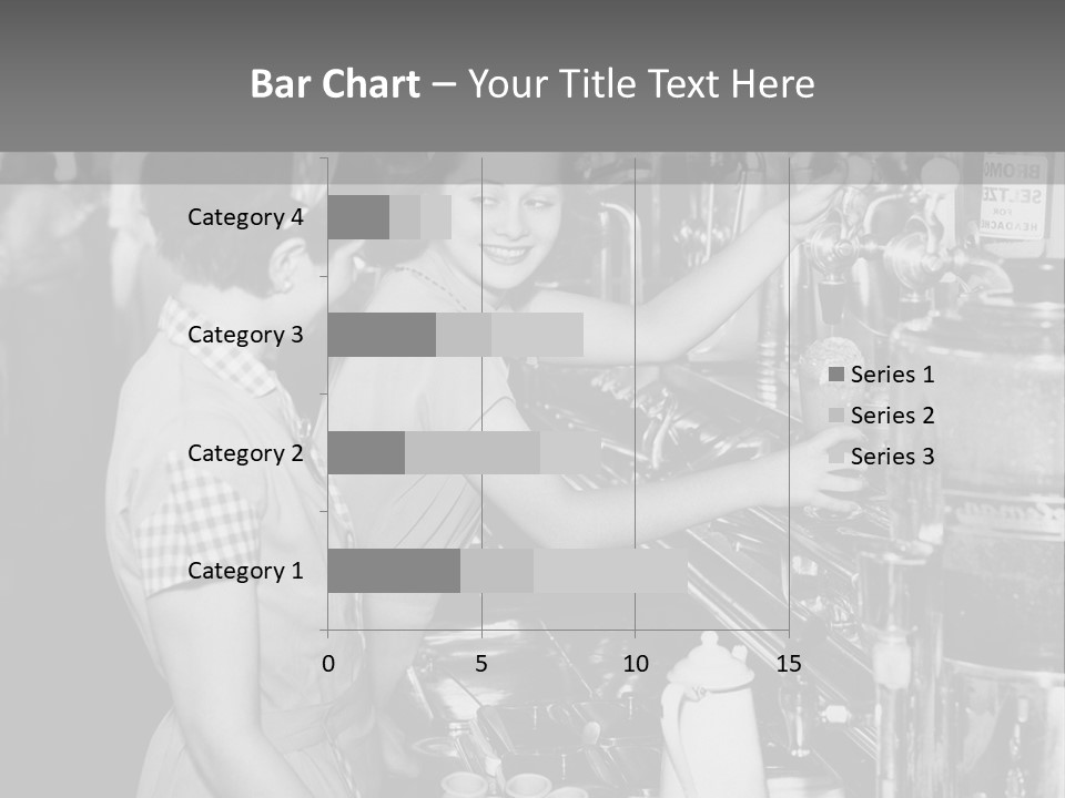 Globe Downtown Grey PowerPoint Template