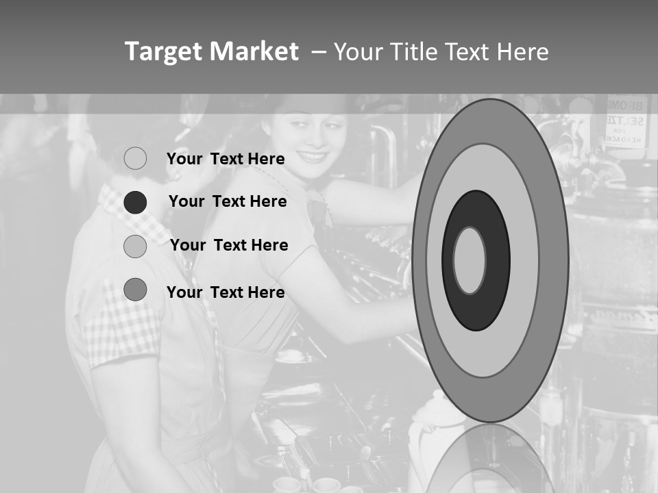 Globe Downtown Grey PowerPoint Template