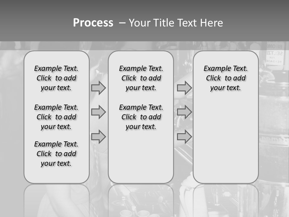 Globe Downtown Grey PowerPoint Template