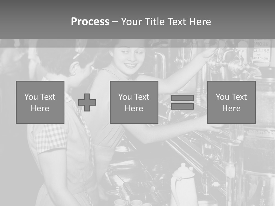 Globe Downtown Grey PowerPoint Template