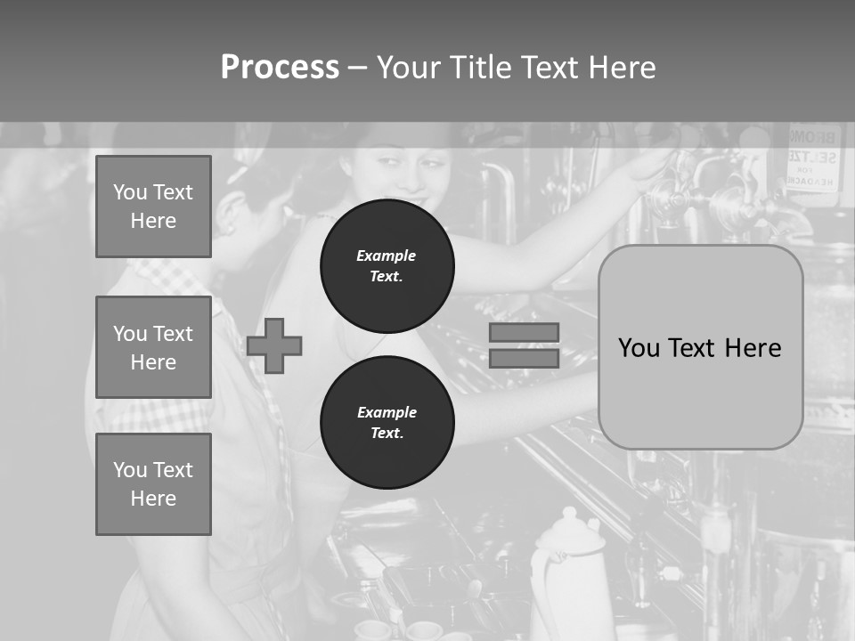 Globe Downtown Grey PowerPoint Template