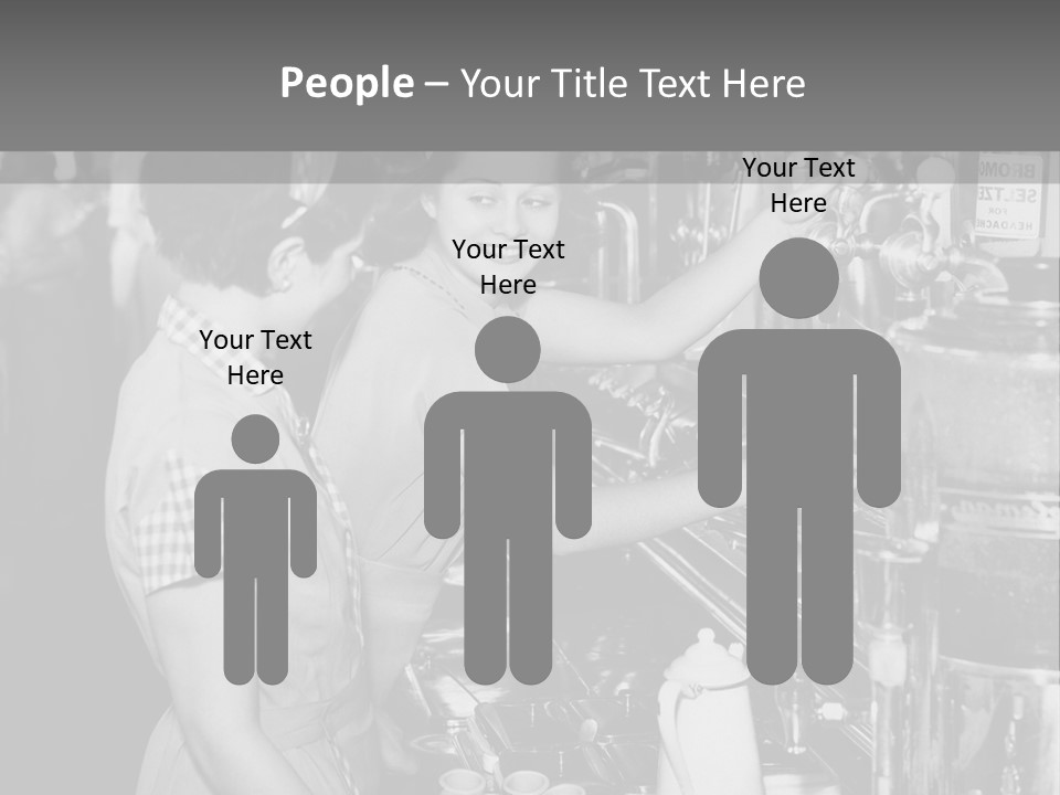 Globe Downtown Grey PowerPoint Template