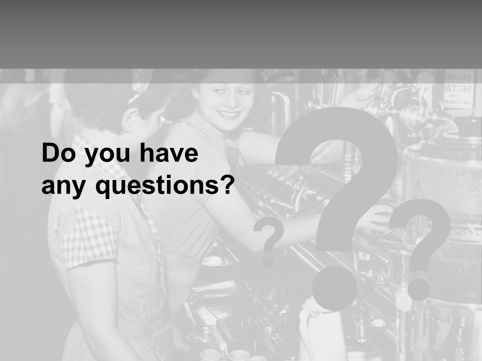 Globe Downtown Grey PowerPoint Template